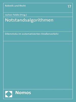 cover image of Notstandsalgorithmen